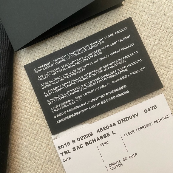 BNWT CROC EMBOSSED SAINT LAURENT BELLECHASSE BAG - Picture 4 of 8